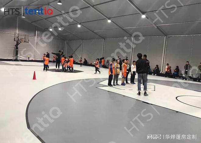 完美体育·(中国)官方网站篮球场篷房方案使得篷房尺寸更加的精准安装(图2)